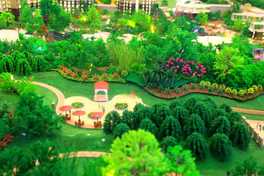 园林沙盘模型制作