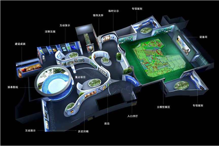 成都双流城市规划展示馆