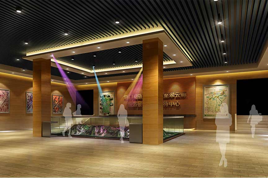 四川广元剑门蜀道剑门关旅游风景区接待展览馆