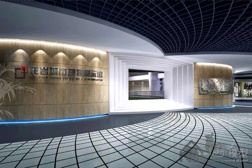 福建龙岩城市规划展示馆