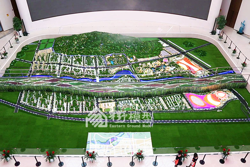 济南万达-规划沙盘模型