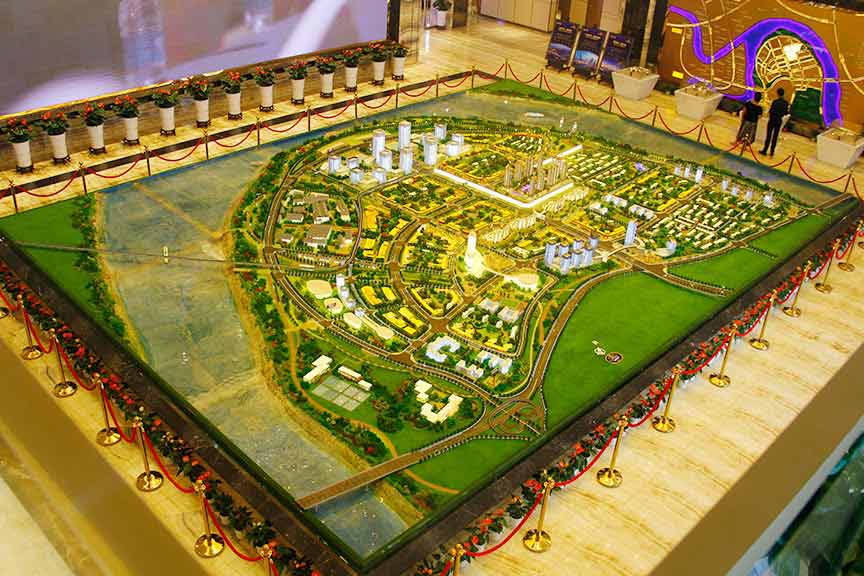 恒大·御景半岛规划模型