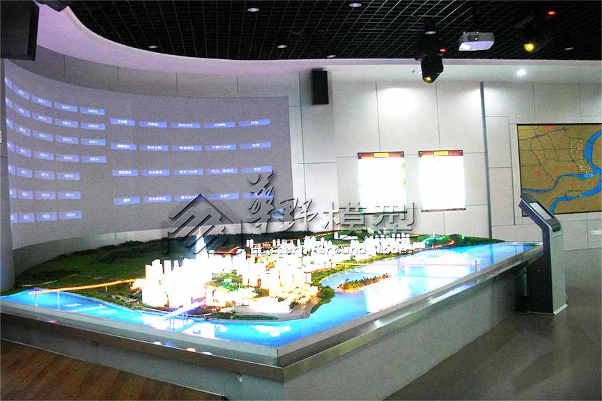 重庆江北城市规划模型