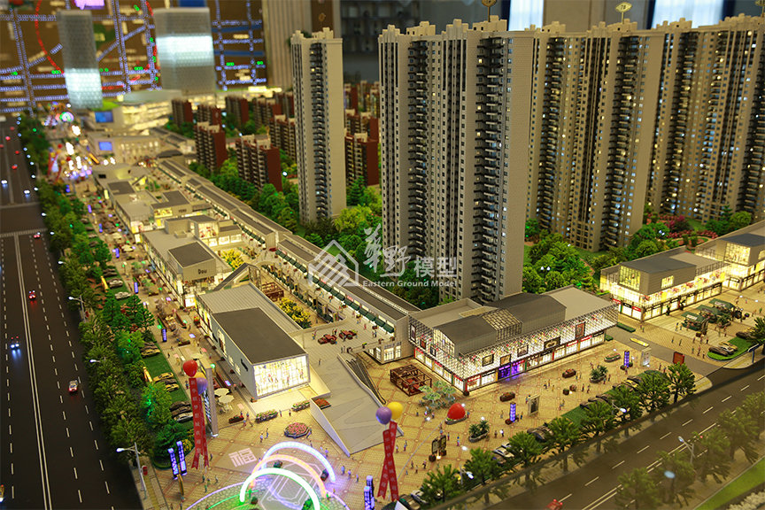 综合体沙盘模型