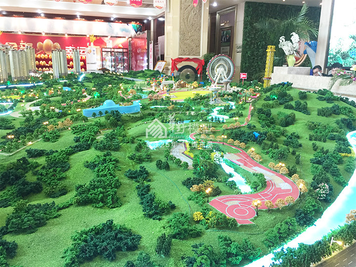 园林沙盘模型