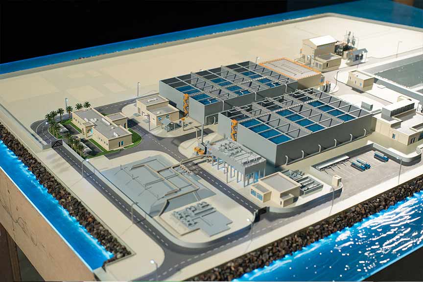巴林污水处理厂工业模型