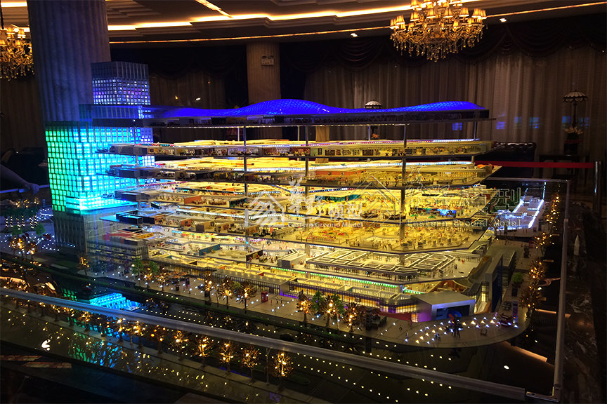 智能建筑沙盘模型