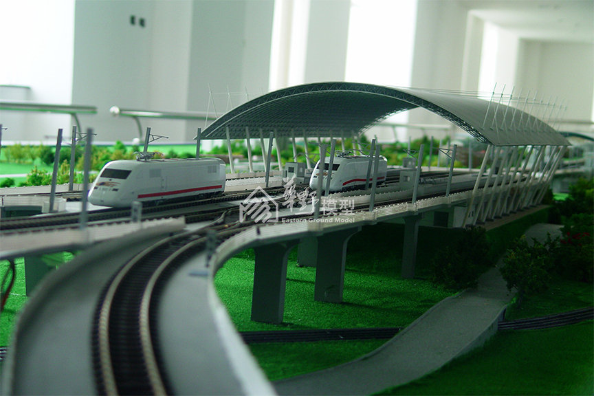 建筑沙盘模型中道路的制作方法