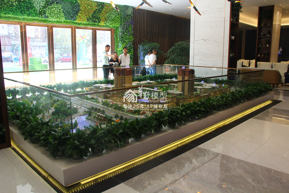 沙盘模型中制作树木的4种材料