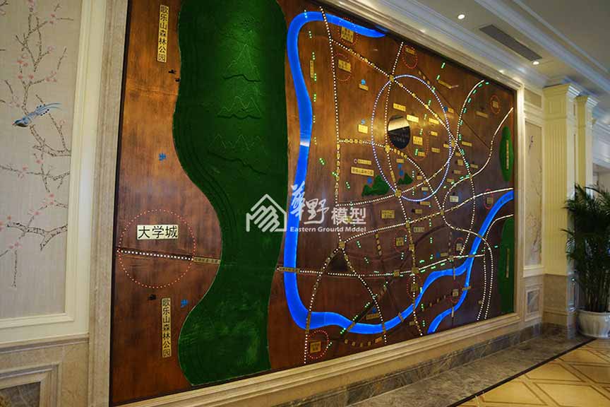 北京世贸天阶区域模型