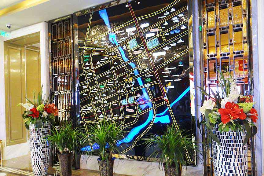 绿地香树花城区域模型