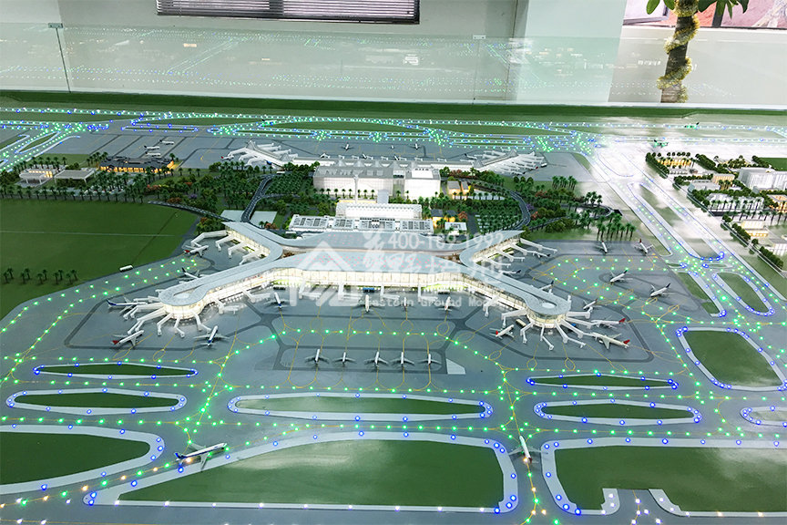 美兰国际机场工业模型