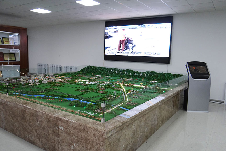 白塔国际机场工业模型