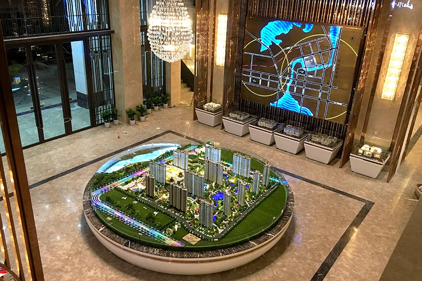 湖南岳阳山水一城智能模型