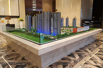 锦峰华侨城商业综合体模型