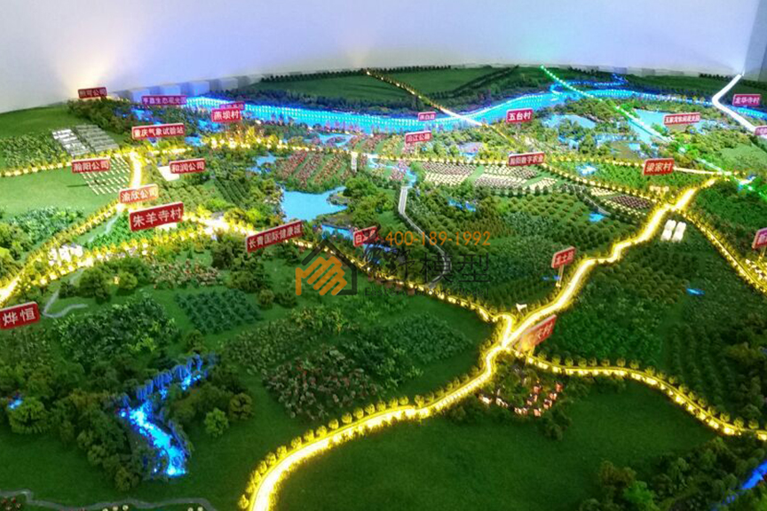 镇农业园区农业规划沙盘模型项目名称:龙华镇农业园区农业沙盘模型