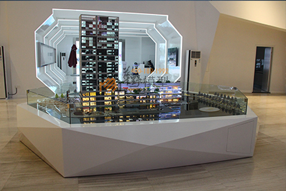 悦荟时代广场沙盘模型