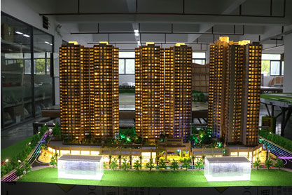 万燊花苑住宅展示模型