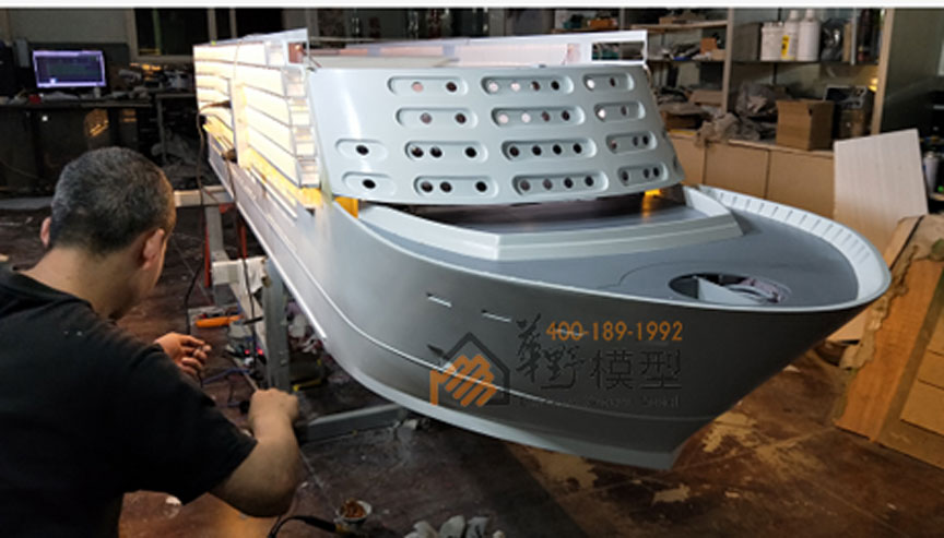 邮轮模型工艺流程