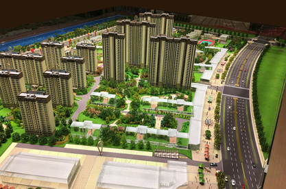 碧桂园东湾国际商业综合体沙盘模型