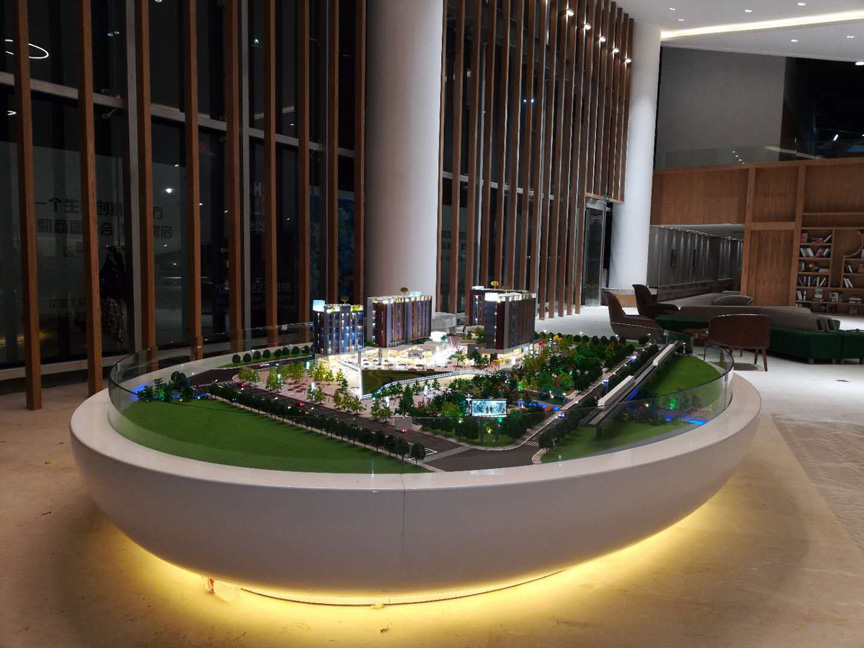 大唐悠活公园沙盘模型