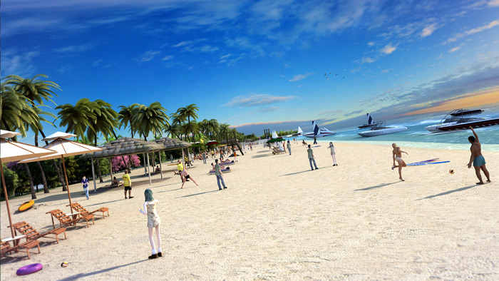 商业综合体模型