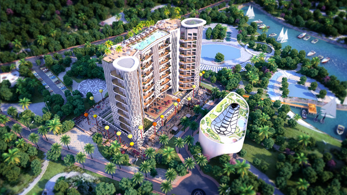 商业综合体模型