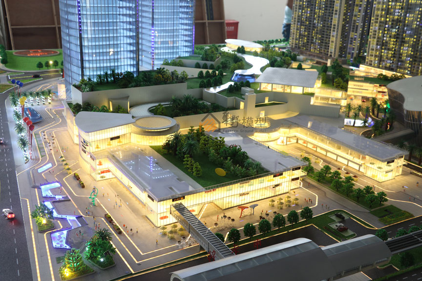 商业综合体模型