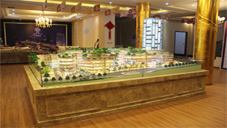 四川泸州巴黎春天商业综合体模型