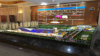 陕西宝鸡新城吾悦广场商业综合体模型