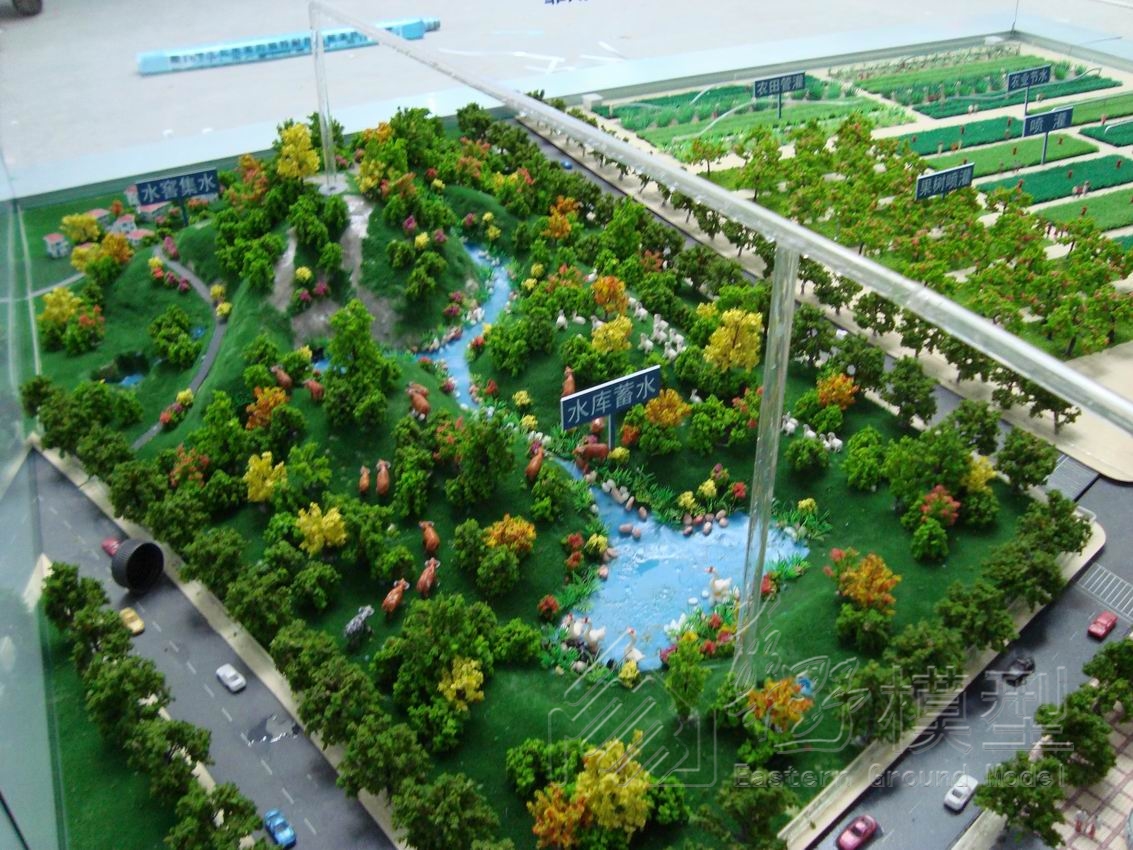 什么是智能农业沙盘?华野模型带您看一看