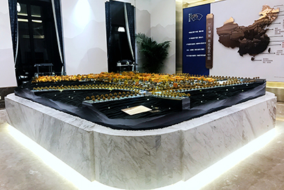 和泓桃李春风住宅沙盘模型