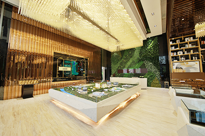 成都蓝润城商业综合体模型