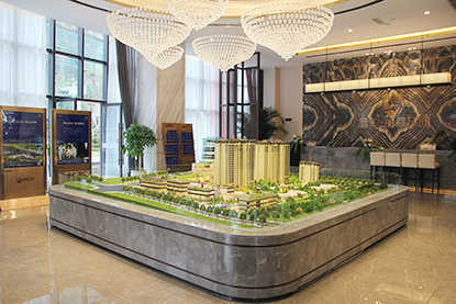 成都置信丽都花园商业综合体模型