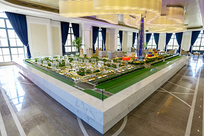 长春复华未来世界商业综合体模型