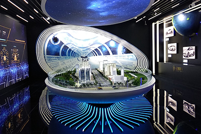 上海青浦绿驰展厅智能模型