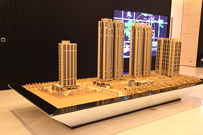 深圳天玑公馆住宅模型