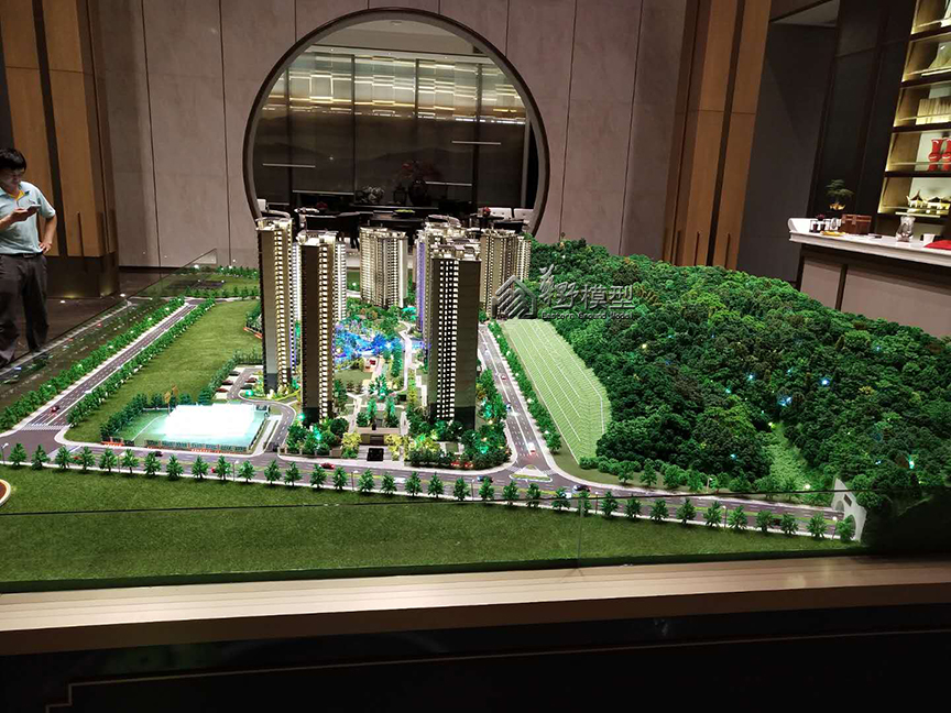 园林景观沙盘