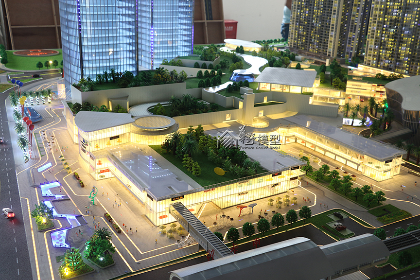 商业综合体模型