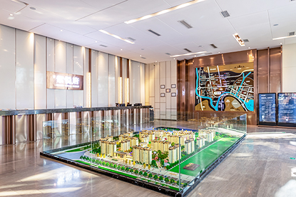 四川西昌交大紫悦府住宅沙盘模型