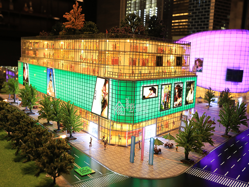 商业综合体模型