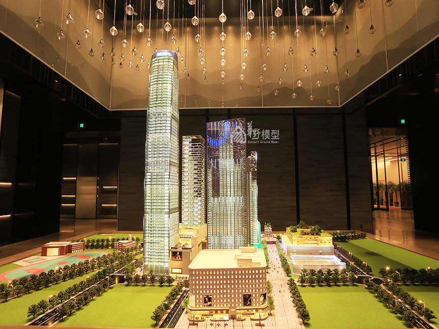 商业综合体沙盘