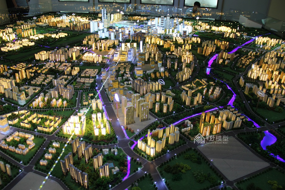 市政规划展示为何选用动态沙盘