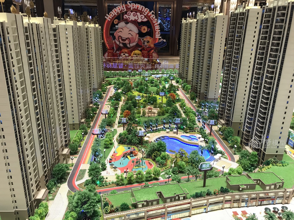 楼盘类沙盘模型制作整体流程是怎么样的？