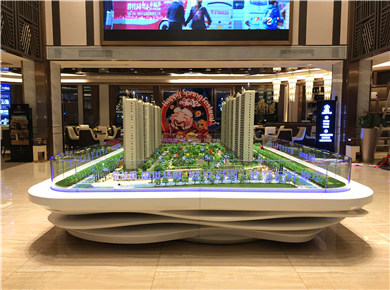 碧桂园盛世华府住宅模型