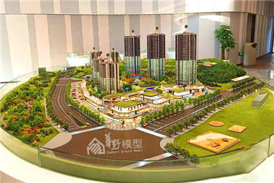 财信•铂雲府沙盘模型