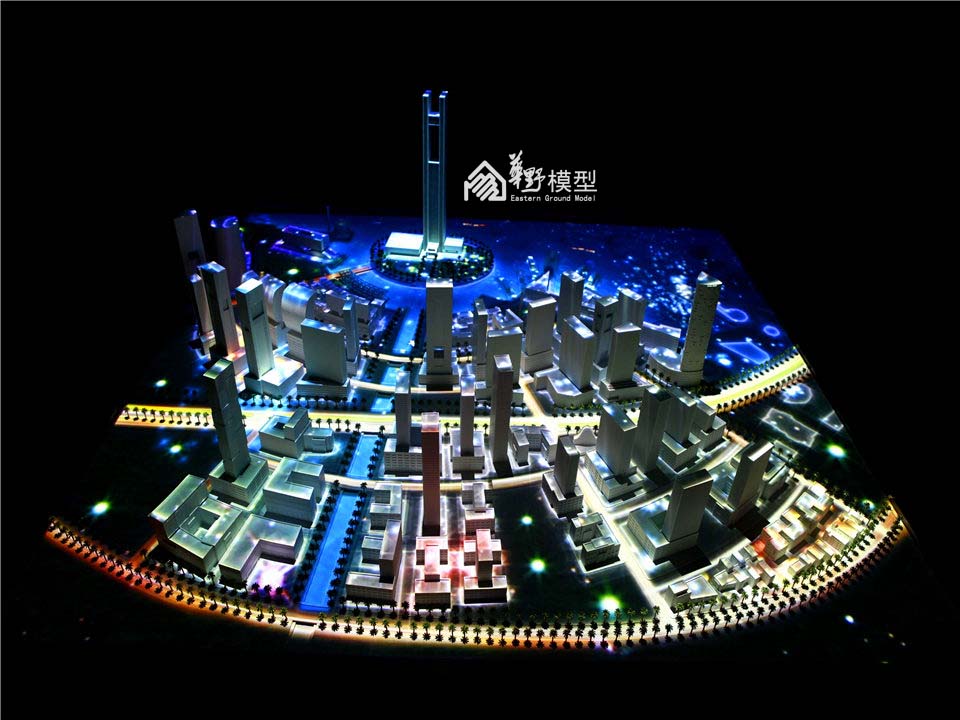 多媒体沙盘模型在城市规划展厅应用于实现