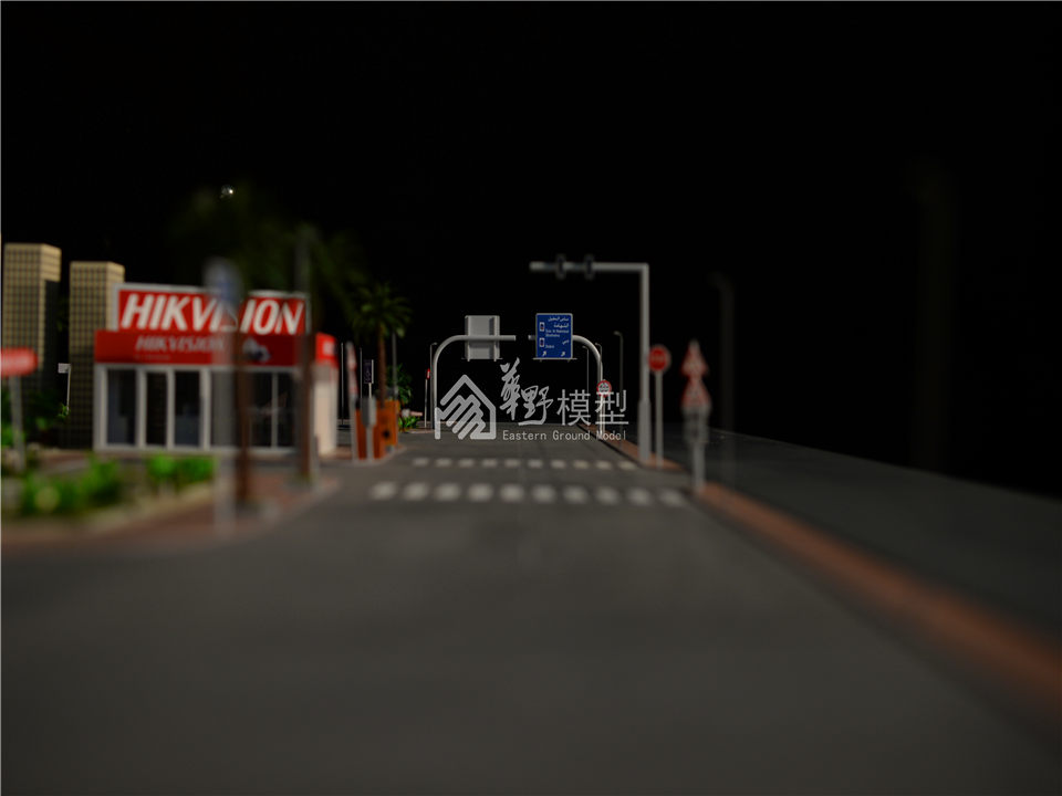 智慧交通沙盘模型功能的演示和实现