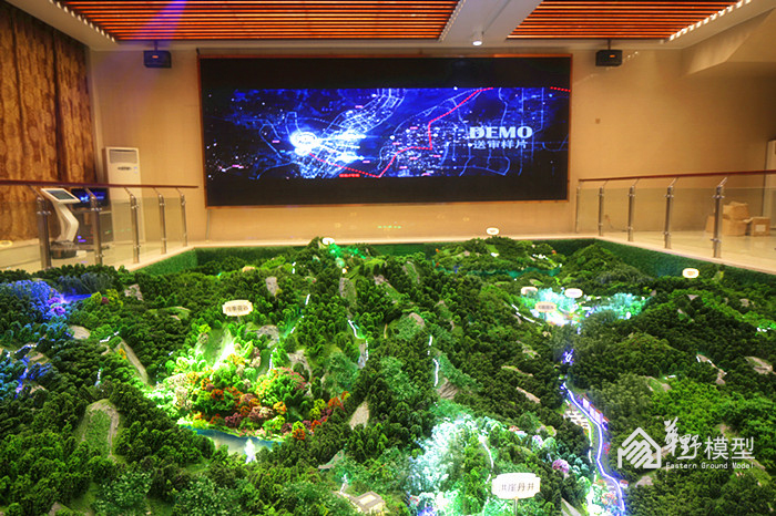 南昌梅岭沙盘模型