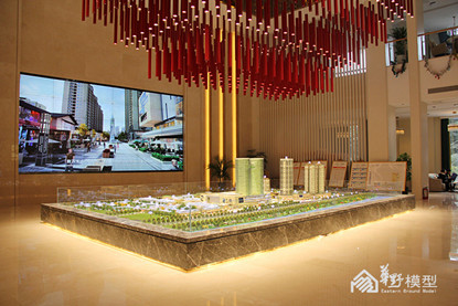 台北国际广场商业综合体模型